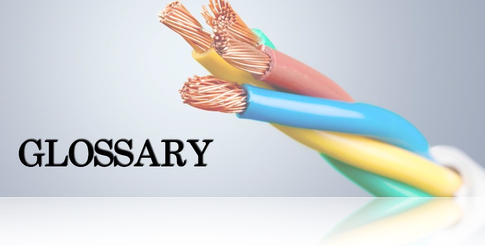 WIRE CABLE GLASSORY (A nganti B)