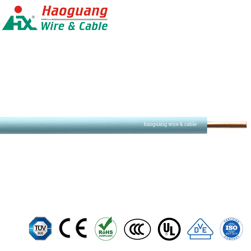 H07Z1-K H07Z1-U Fleksibel LSZH Insulated Single Core Kabel